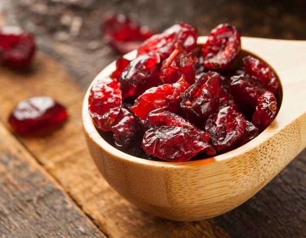 Come essiccare i mirtilli rossi americani?