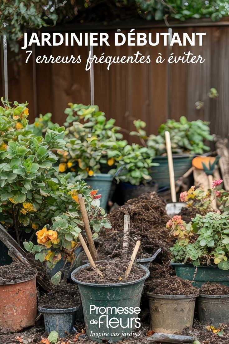Gli errori del giardinaggio per principianti