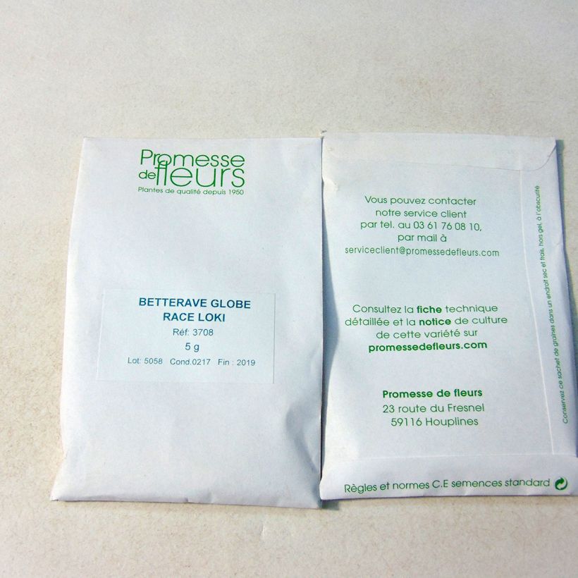 Esempio di esemplare Barbabietola rossa Globe 5 Race Loki sacchetto di 200 semi circa (5g) come consegnato