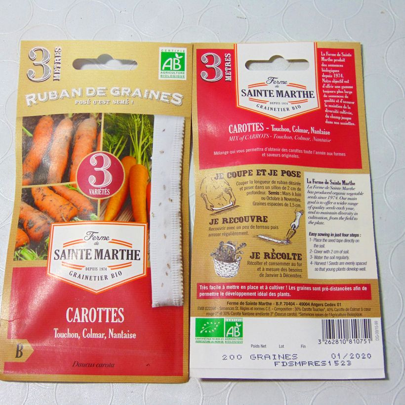 Example of Carota Mix (Semi a nastro) Semi su nastro as you get