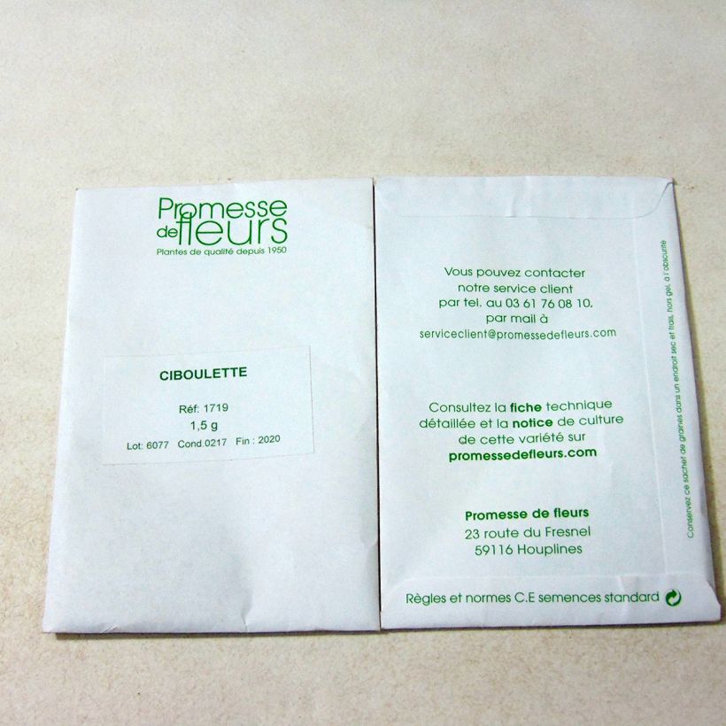 Example of Erba cipollina - Semi di erba cipollina as you get