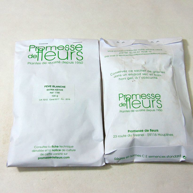 Example of Fava Bianca extra precoce sacchetto di 50 ? 100 semi circa (100g) as you get