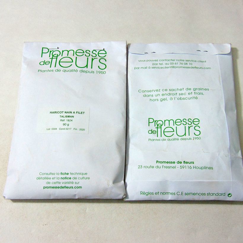 Example of Fagiolo nano Talisman sacchetto di 225 semi circa (90g) as you get