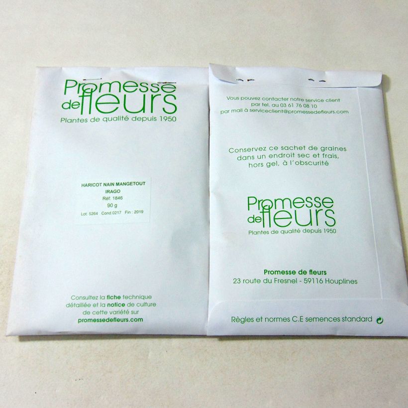 Example of Fagiolo nano Irago sacchetto di semi da 90 grammi as you get
