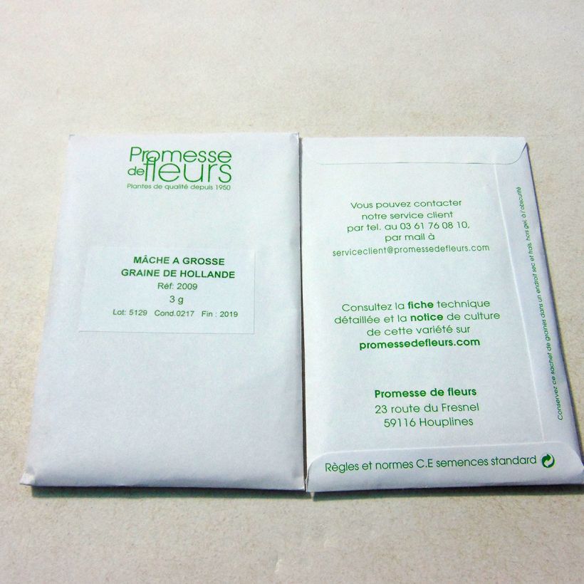 Example of Soncino Seme Grosso dall'Olanda sacchetto di 1000 semi circa (3g) as you get