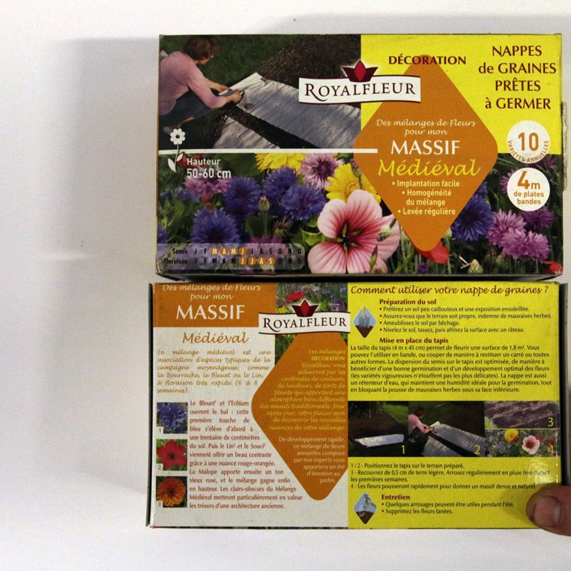 Esempio di esemplare Miscela per aiuola medievale - Tasso Semi come consegnato