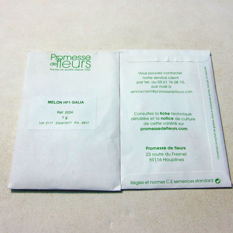 Example of Melone Galia sacchetto di 20 ? 30 semi circa (1g) as you get