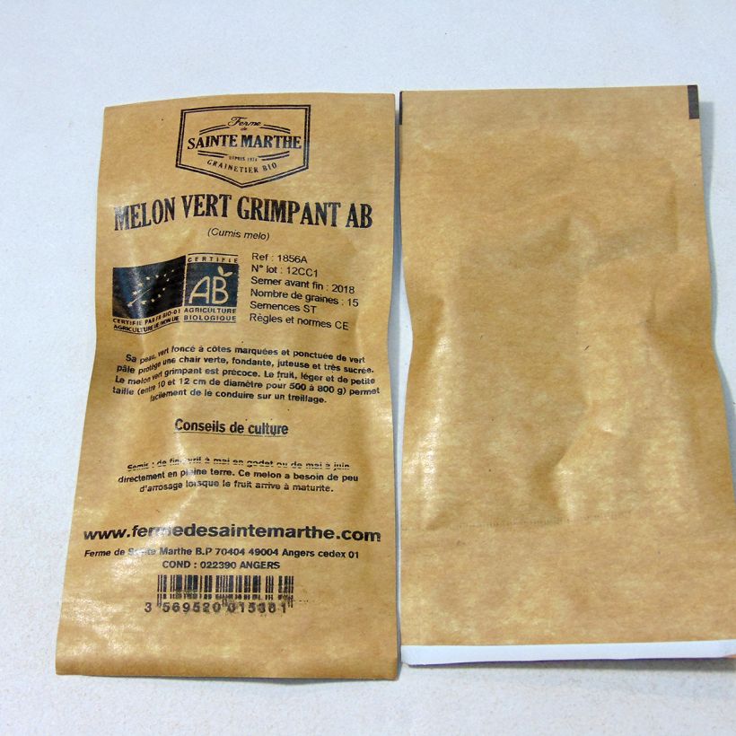 Example of Melone verde ramparino sacchetto di 15 semi circa as you get