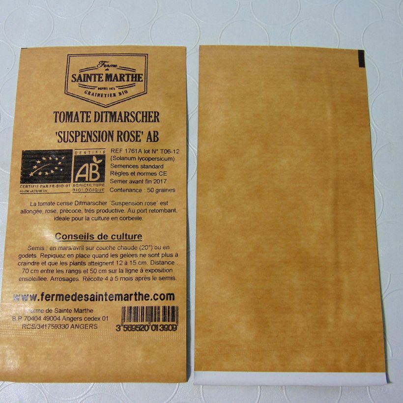 Example of Pomodoro Ditmarscher Suspension Rose sacchetto di 50 semi circa as you get