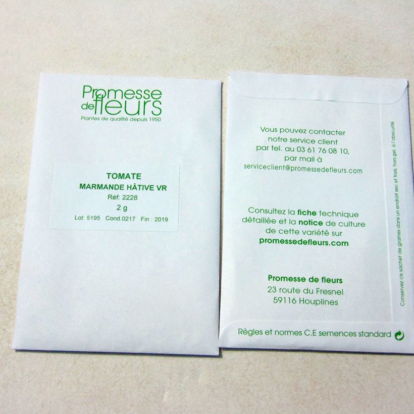 Example of Pomodoro cuore di bue/Beefsteak Marmande sacchetto di 600 semi circa (2g) as you get