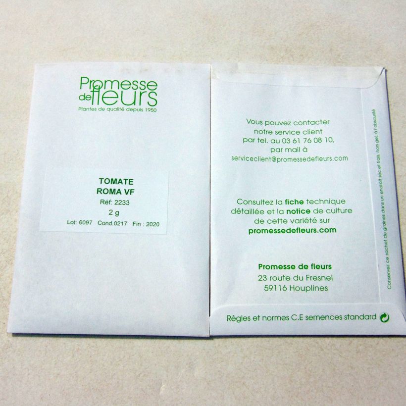 Example of Pomodoro a forma allungata Roma VF sacchetto di 650 semi circa (2g) as you get