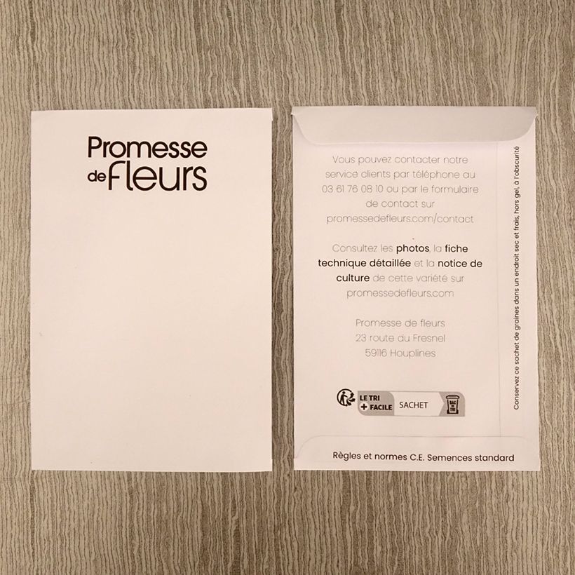 Esempio di esemplare Prezzemolo Lion sacchetto di 2000 semi circa (4g) come consegnato