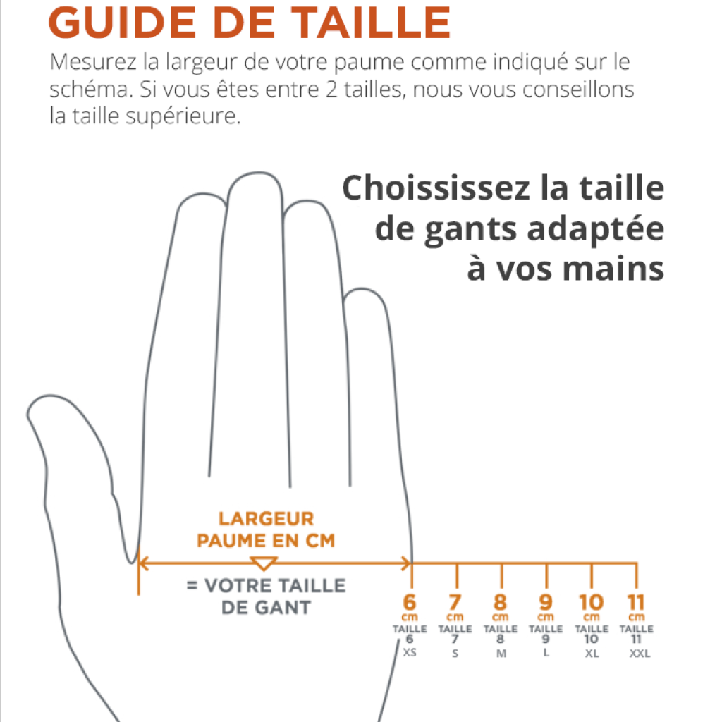 Guanti per lavori pesanti e potatura Rostaing palmo in pelle Recinzione marrone