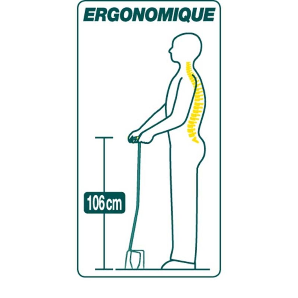 Rotogrif Leborgne 4 denti Naturovert