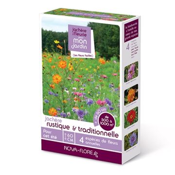 Prato incolto rustico e tradizionale