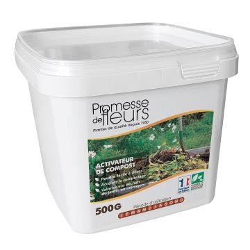 Attivatore di compost UAB Promesse de Fleurs scatola da 500g