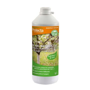 Bianco per alberi naturale Protecta ricarica da 1L
