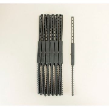 Collare per albero nero 34 cm - Confezione da 30