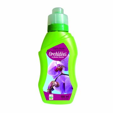 Concime liquido Orchidee NPK 4-6-6 con oligoelementi flacone da 0.5L