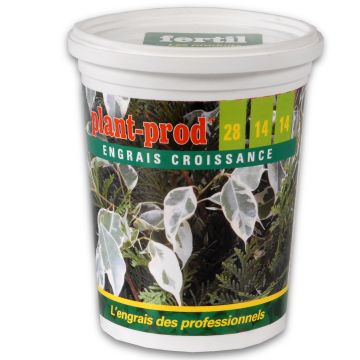 Fertilizzante solubile professionale Plantprod Crescita 28-14-14 di Fertil in confezione da 400 grammi