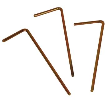 Fissaggi per campane da insalata e tunnel - Confezione da 20