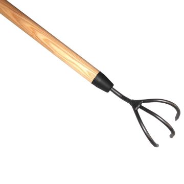 Grande Zappa da Giardino a 3 Denti Tradizionale De Pypere - Sarchiatore