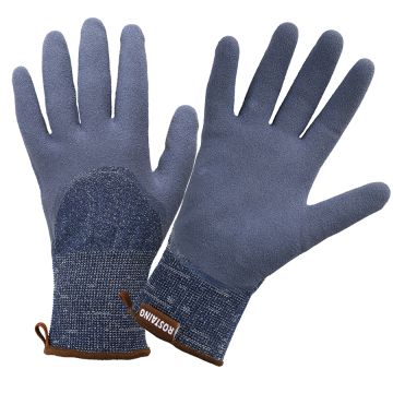 Guanti impermeabili per lavori pesanti e potatura Rostaing Denim-1 blu
