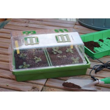Mini Serra riscaldata HEATING GROW 39 x 25 x 20 cm