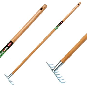 Rastrello a 8 denti per bambini Polet