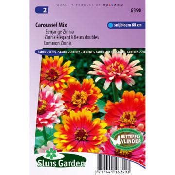 Zinnia Carrousel Mix